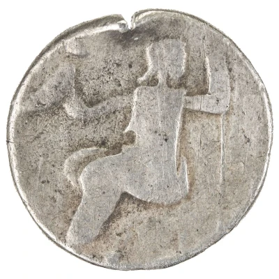 Silver Drachm - Anonymous 100 BC back