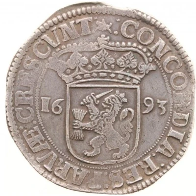 Silver Ducat Date reverse back