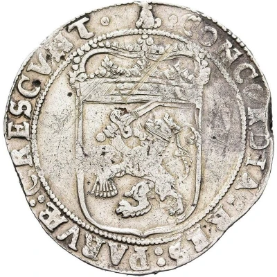 Silver Ducat "Rijksdaalder" early type back