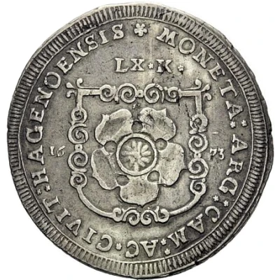 Silver Florin or Guldenthaler - Leopold I Type front