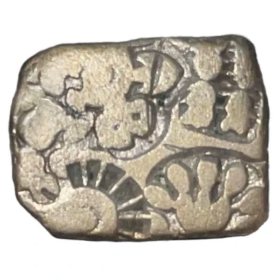 Silver Karshapana Chandragupta Maurya 320 BC - 270 BC front