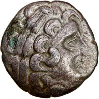 Silver Stater with situla 100 BC - 40 BC front