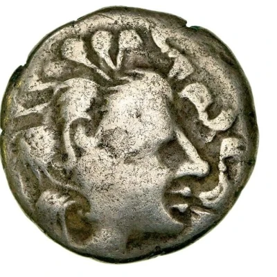 Silver Stater with wheel 60 BC - 50 BC front