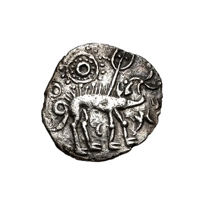 Silver Unit "Corieltauvian B" 55 BC - 45 BC front