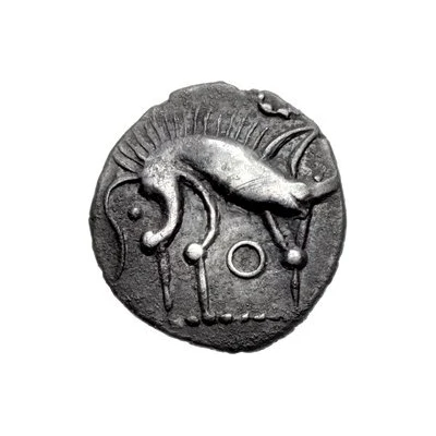 Silver Unit "Corieltauvian D" 45 BC - 10 BC front