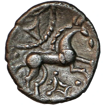 Silver Unit "Icenian O" Norfolk God Type with Moustache back