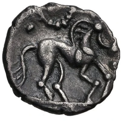 Silver Unit Norfolk Boar Triadic type 65 BC - 1 BC back