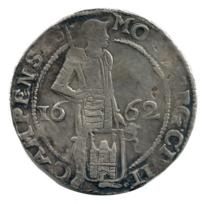 Silver ducat date obverse front