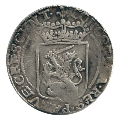 Silver ducat date obverse back