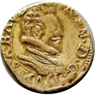 Soldo - Charles Emmanuel I 4th type front