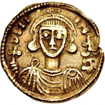 Solidus - Gottschalk in the name of Justinian II front