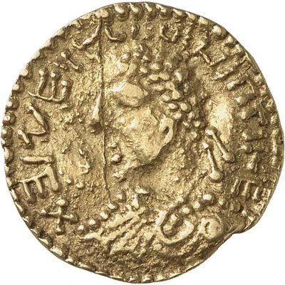 Solidus Imitation in the name of Charles the Bald; bust to left front