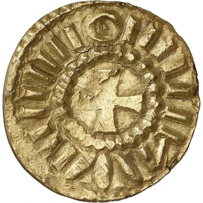 Solidus Imitation of Louis the Pious; pseudo legend back