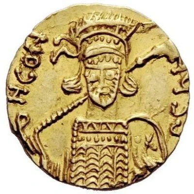 Solidus in the name of Constantine IV front