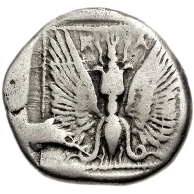 Stater - 83rd-87th Olympiad 448 BC - 432 BC back