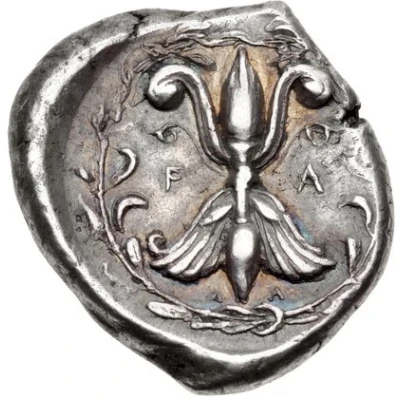 Stater - 91st Olympiad 416 BC back