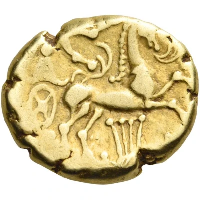 Stater Charioteer facing right; lyre 120 BC - 60 BC back