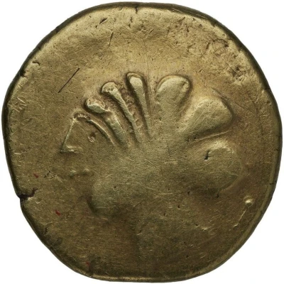 Stater Charioteer facing right 200 BC - 100 BC front