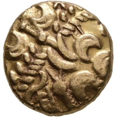 Stater - Commius E-type 45 BC - 30 BC front