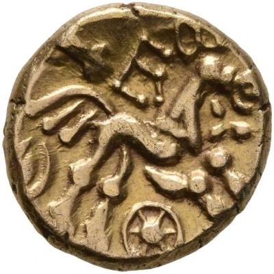 Stater - Commius E-type 45 BC - 30 BC back