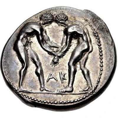 Stater Countermarked 380 BC - 325 BC front