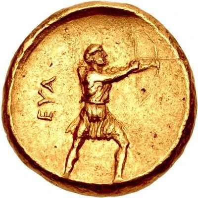 Stater - Evagoras II 361 BC - 351 BC back