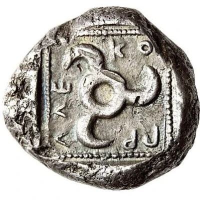 Stater - Kuprilli 470 BC - 435 BC back