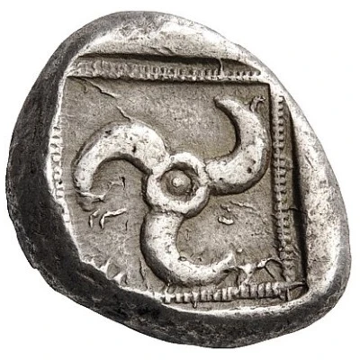 Stater - Kuprilli 470 BC - 435 BC back