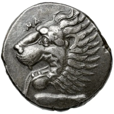 Stater - Mausolus Mylasa 377 BC - 370 BC front