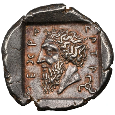 Stater - Mithrapata Antiphellos 390 BC - 370 BC back