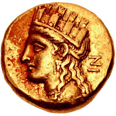 Stater - Nikokreon 331 BC - 310 BC front