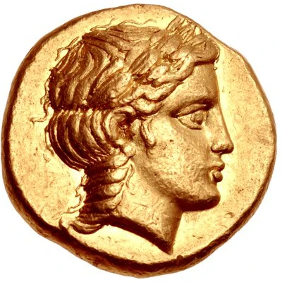 Stater Olynthos 365 BC - 348 BC front