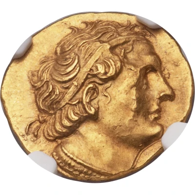 Stater - Ptolemy I Soter Euhesperides 299 BC - 294 BC front