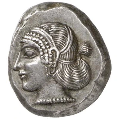 Stater - Teththiveibi 440 BC - 430 BC front