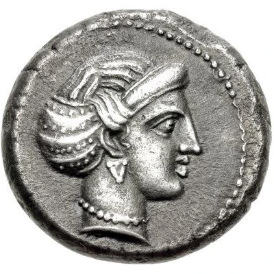 Stater - Tiribazus Mallos 388 BC - 386 BC front