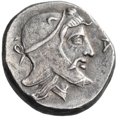 Stater - Tiribazus Nagidos 388 BC - 380 BC back