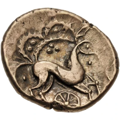 Stater Triad type 20 BC - 10 AD back