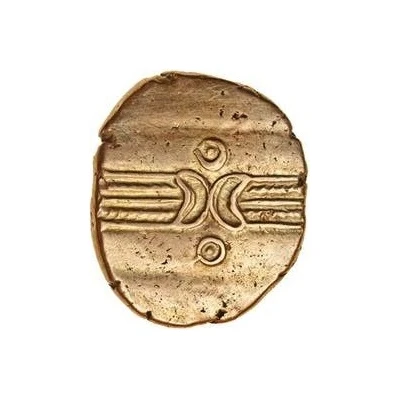 Stater "Trinovantian L" - Dubnovellaunus 30 BC - 25 BC front