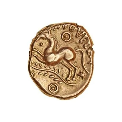 Stater "Trinovantian L" - Dubnovellaunus 30 BC - 25 BC back