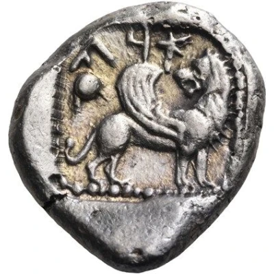 Stater Ura 460 BC - 450 BC back