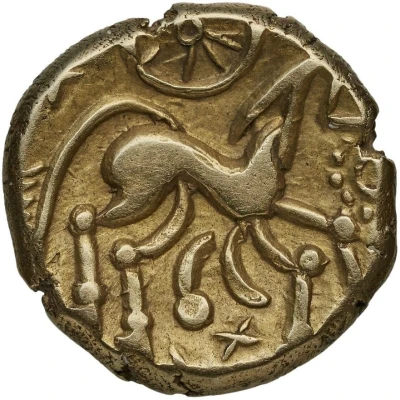 Stater with Epsilon 100 BC - 50 BC back