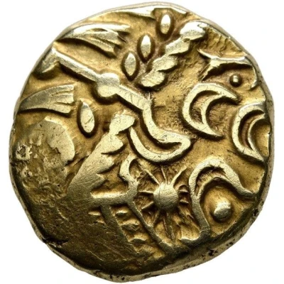 Stater with anchor 60 BC - 55 BC front