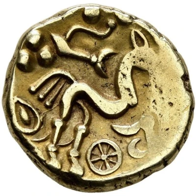 Stater with anchor 60 BC - 55 BC back