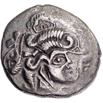 Stater with boar 80 BC - 50 BC front