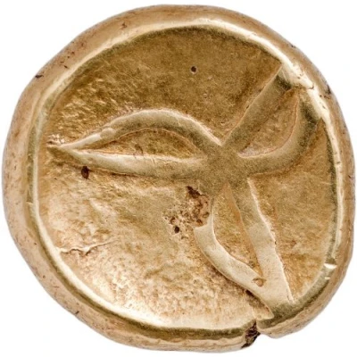 Stater with deer 150 BC - 90 BC back