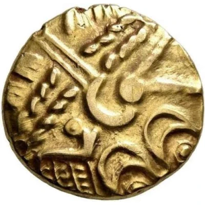 Stater with eye 60 BC - 55 BC front