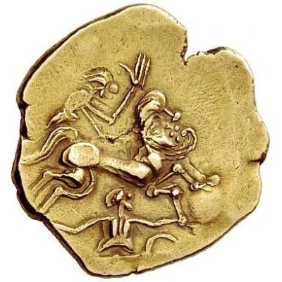 Stater with hippophorus Genie 70 BC - 50 BC back