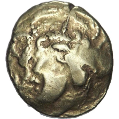 Stater with winged character 80 BC - 50 BC front