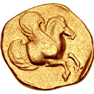 Stater 394 BC - 350 BC back