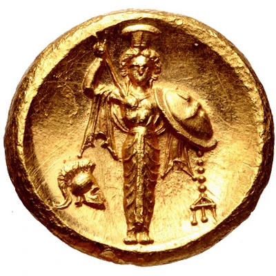 Stater 335 BC - 330 BC back